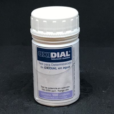 Test para determinación de peracético en agua